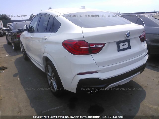 5UXXW3C53J0T81266 - 2018 BMW X4 XDRIVE28I WHITE photo 3