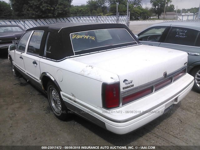 1LNLM81WXVY630535 - 1997 LINCOLN TOWN CAR EXECUTIVE WHITE photo 3