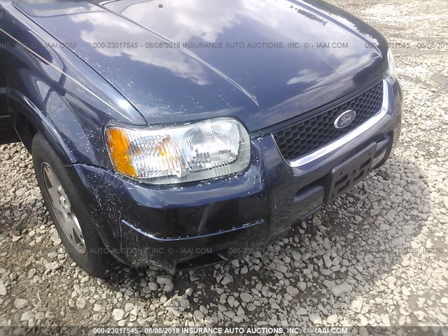 1FMCU94124KB35379 - 2004 FORD ESCAPE LIMITED BLUE photo 6