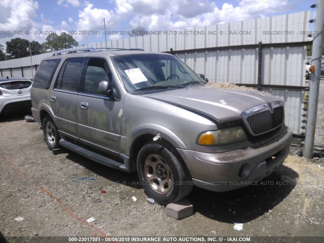 5LMEU27RX1LJ10699 - 2001 LINCOLN NAVIGATOR 金色 照片 1