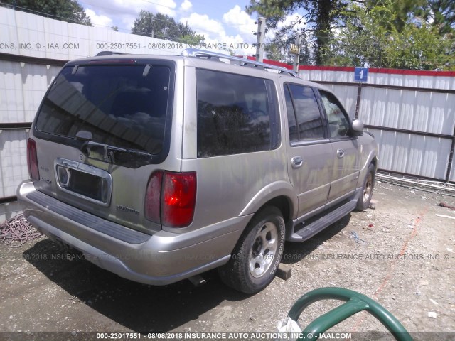 5LMEU27RX1LJ10699 - 2001 LINCOLN NAVIGATOR 金色 照片 4