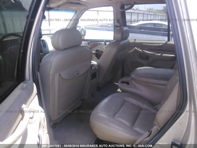 5LMEU27RX1LJ10699 - 2001 LINCOLN NAVIGATOR 金色 照片 8