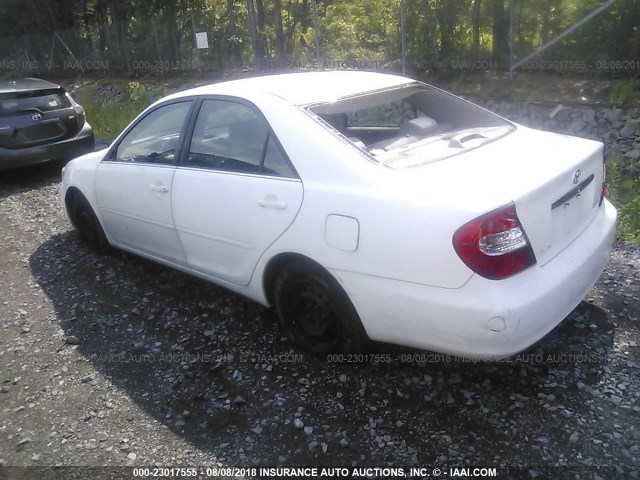 4T1BE32K83U191511 - 2003 TOYOTA CAMRY LE/XLE/SE Ağ foto 3