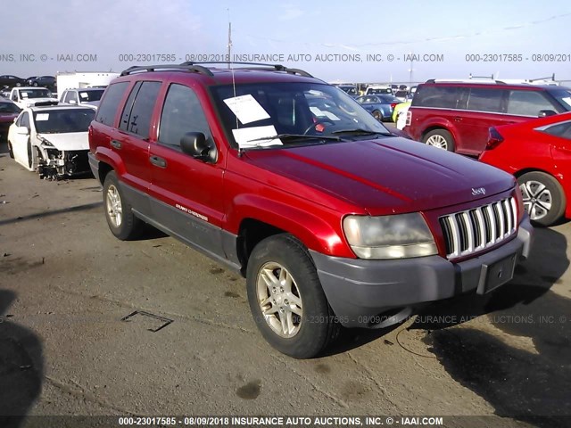 1J4GW48S44C275668 - 2004 JEEP GRAND CHEROKEE LAREDO/COLUMBIA/FREEDOM 红色 照片 1