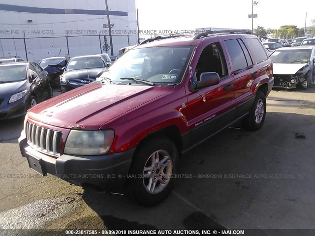 1J4GW48S44C275668 - 2004 JEEP GRAND CHEROKEE LAREDO/COLUMBIA/FREEDOM 红色 照片 2