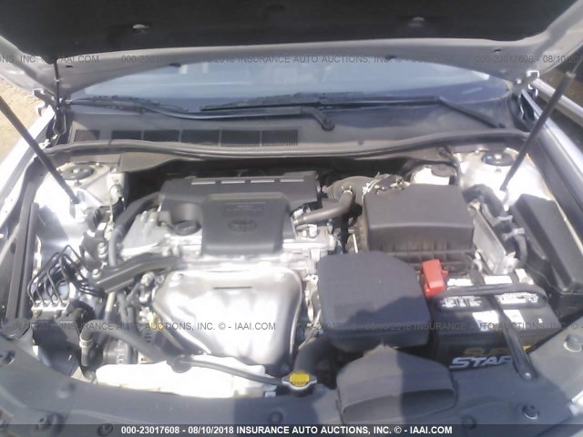 4T1BF1FK5DU271667 - 2013 TOYOTA CAMRY L/SE/LE/XLE 银色 照片 10