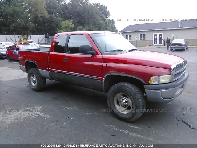 1B7HF13Y11J519336 - 2001 DODGE RAM 1500 RED photo 1