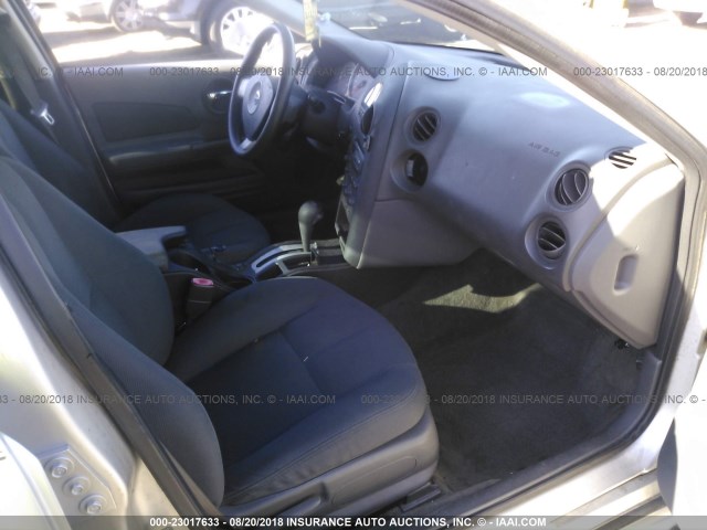 2G2WP522051232096 - 2005 PONTIAC GRAND PRIX Сріблястий фото 5
