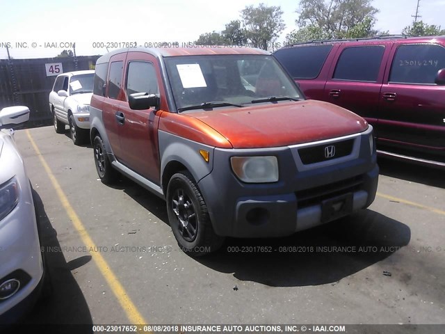 5J6YH283X5L002893 - 2005 HONDA ELEMENT LX ORANGE photo 1