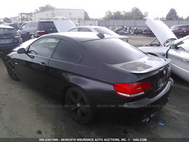 WBAWB735X9P158464 - 2009 BMW 335 I BLACK photo 3