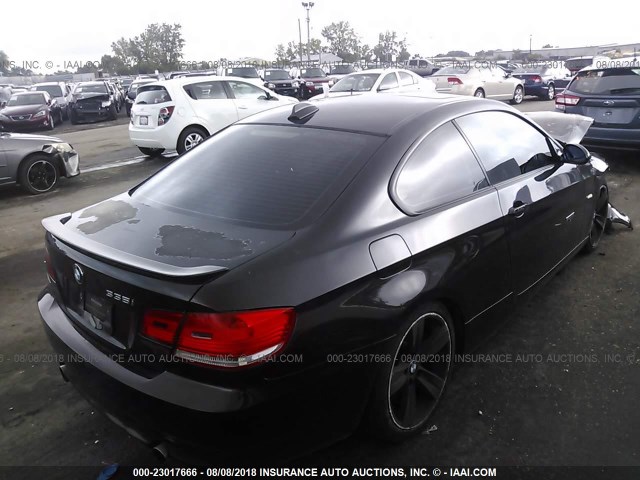 WBAWB735X9P158464 - 2009 BMW 335 I BLACK photo 4