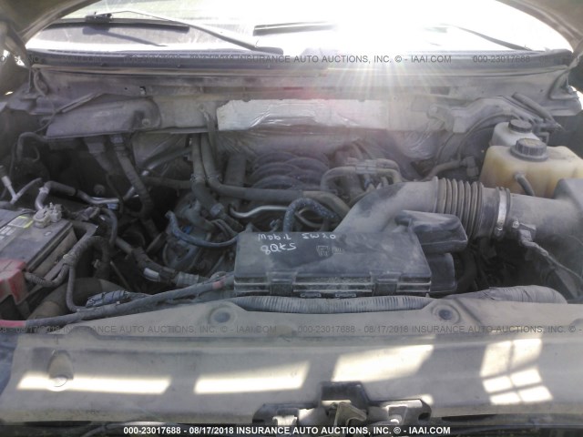 1FTFW1EF8CFA28383 - 2012 FORD F150 SUPERCREW Boz foto 10