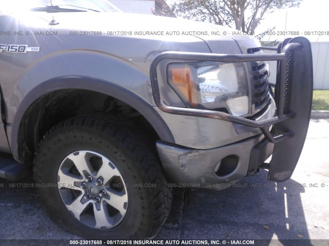 1FTFW1EF8CFA28383 - 2012 FORD F150 SUPERCREW Boz foto 6