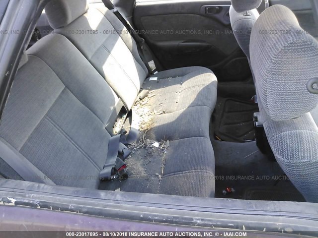 4S3BK4357X7311881 - 1999 SUBARU LEGACY L/30TH ANNIVERSARY L MAROON photo 8