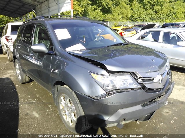 2HNYD28698H548088 - 2008 ACURA MDX TECHNOLOGY GRAY photo 1