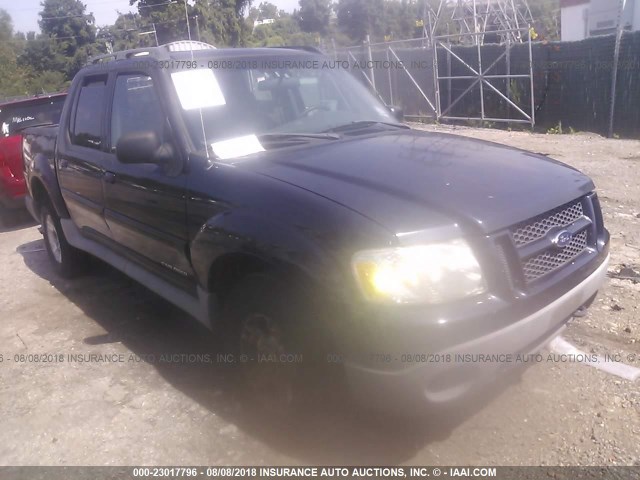 1FMZU77E52UB25654 - 2002 FORD EXPLORER SPORT TR  BLUE photo 1