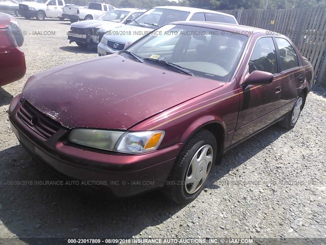 4T1BF22K9XU075103 - 1999 TOYOTA CAMRY LE/XLE RED photo 2