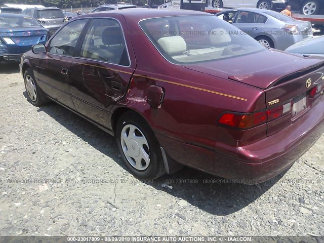 4T1BF22K9XU075103 - 1999 TOYOTA CAMRY LE/XLE RED photo 6