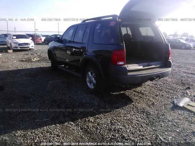 1FMZU62K55UA41619 - 2005 FORD EXPLORER XLS/XLS SPORT BLACK photo 3