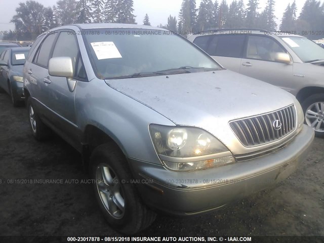 JT6HF10U2X0049356 - 1999 LEXUS RX 300 SILVER photo 1