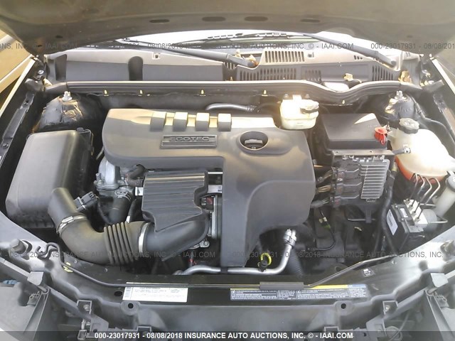 1G8AV18BX7Z103959 - 2007 SATURN ION LEVEL 3 BLACK photo 10