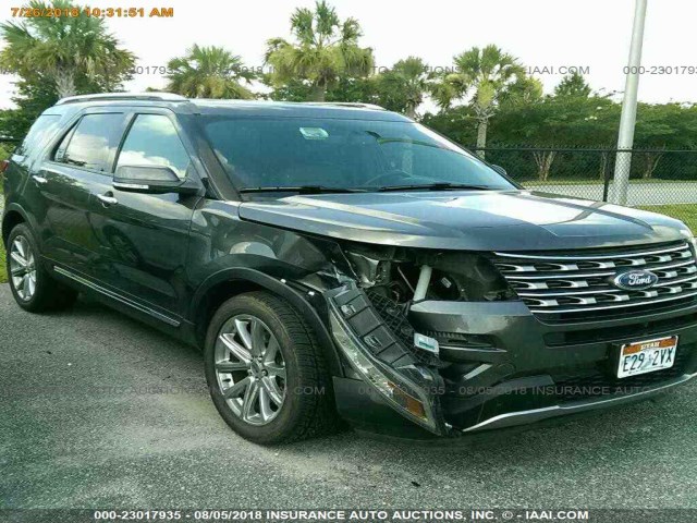1FM5K8F8XHGB83658 - 2017 FORD EXPLORER LIMITED 灰色 照片 14