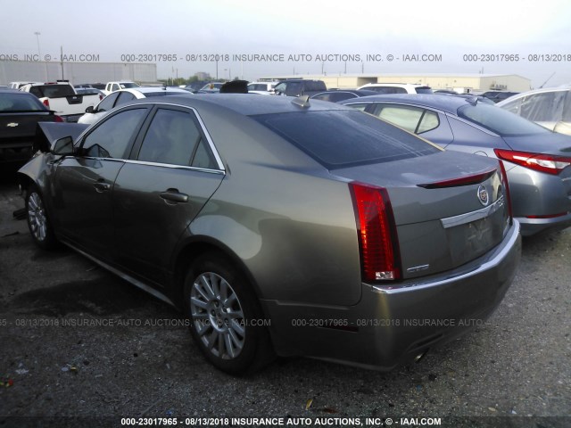 1G6DF5EG6A0134552 - 2010 CADILLAC CTS LUXURY COLLECTION GRAY photo 3