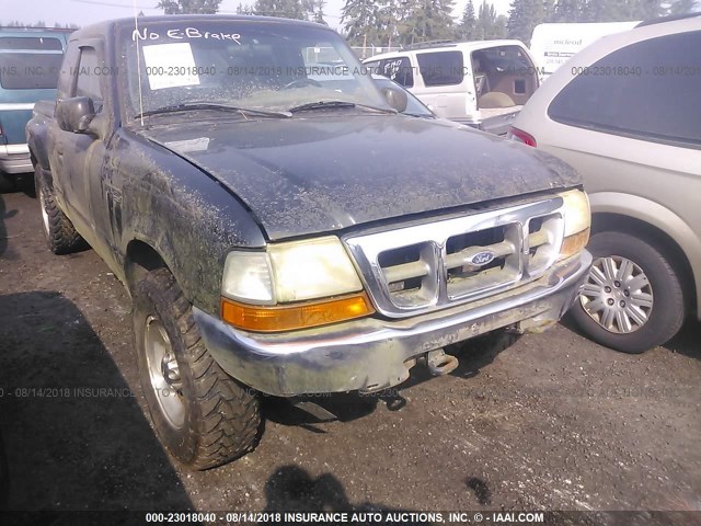 1FTZR15V4XPA91962 - 1999 FORD RANGER SUPER CAB BLACK photo 1