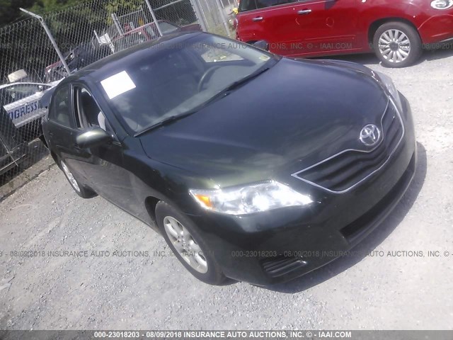 4T1BF3EK7AU530328 - 2010 TOYOTA CAMRY SE/LE/XLE GREEN photo 1