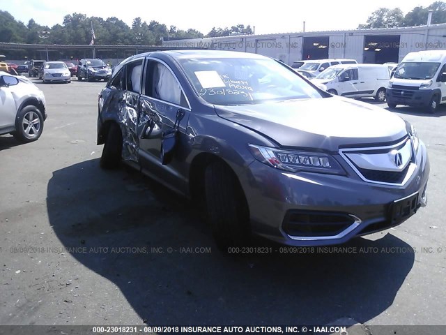 5J8TB4H3XJL006273 - 2018 ACURA RDX GRAY photo 1