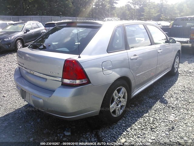 1G1ZT63896F176143 - 2006 CHEVROLET MALIBU MAXX LT SILVER photo 4