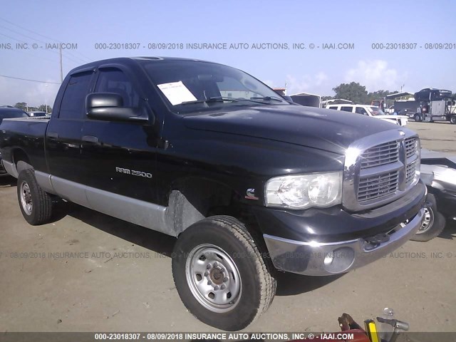 3D7KU28C94G245555 - 2004 DODGE RAM 2500 ST/SLT BLACK photo 1