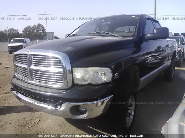 3D7KU28C94G245555 - 2004 DODGE RAM 2500 ST/SLT 黑色 照片 2