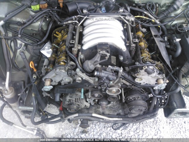 WVWRH63BX2P304320 - 2002 VOLKSWAGEN PASSAT GLX GREEN photo 10