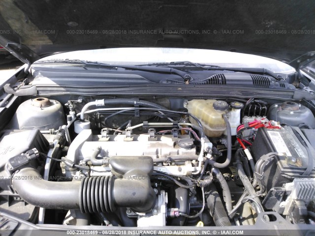 1G1ZS58F98F114247 - 2008 CHEVROLET MALIBU LS ნაცრისფერი ფოტო 10