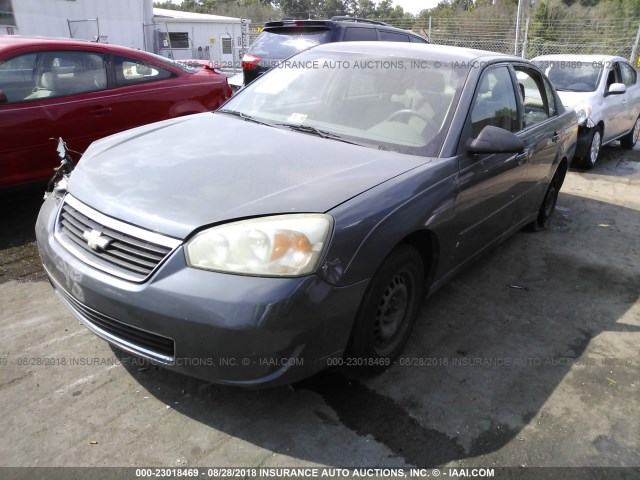 1G1ZS58F98F114247 - 2008 CHEVROLET MALIBU LS ნაცრისფერი ფოტო 2