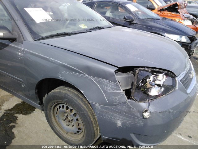 1G1ZS58F98F114247 - 2008 CHEVROLET MALIBU LS ნაცრისფერი ფოტო 6