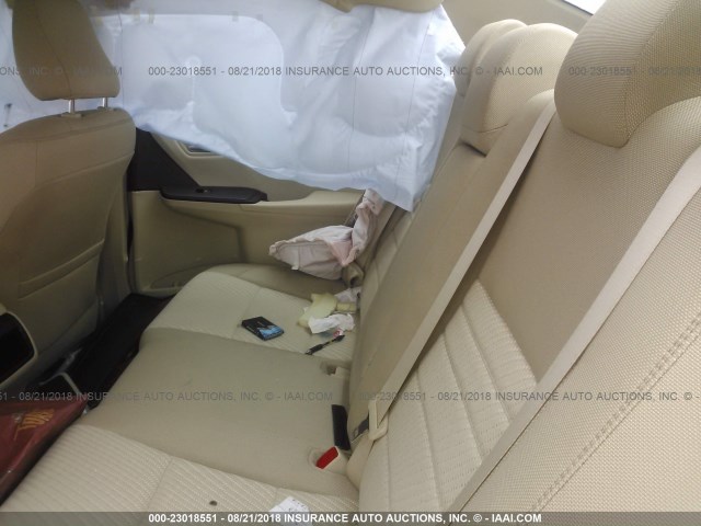 4T4BF1FK5FR498964 - 2015 TOYOTA CAMRY LE/XLE/SE/XSE BLUE photo 8