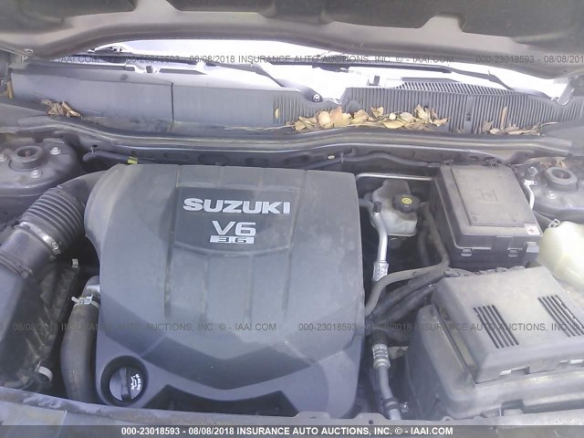 2S3DB117986119960 - 2008 SUZUKI XL7 GRAY photo 10