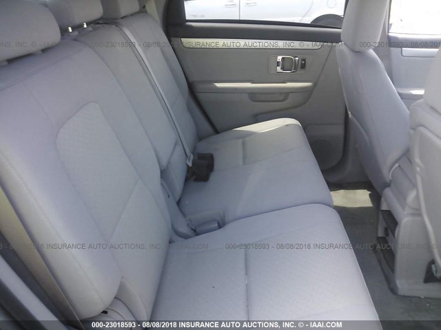 2S3DB117986119960 - 2008 SUZUKI XL7 GRAY photo 8