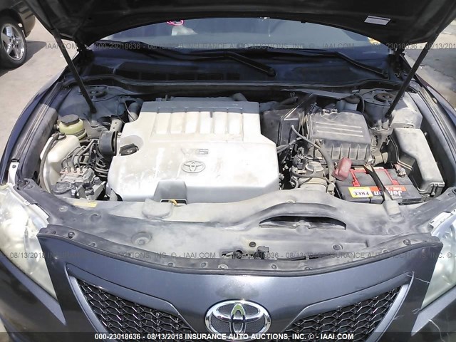 4T1BK46K87U529861 - 2007 TOYOTA CAMRY NEW GENERAT LE/XLE/SE GRAY photo 10