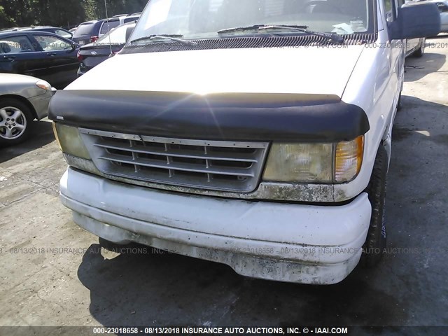 1FDEE14H1PHB93697 - 1993 FORD ECONOLINE E150 VAN WHITE photo 6
