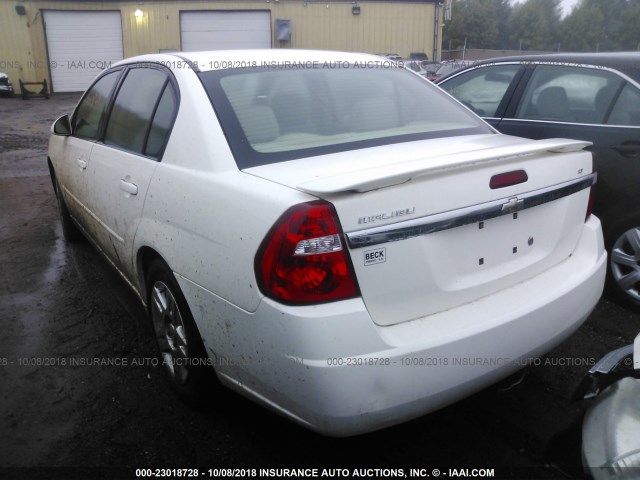 1G1ZT58F77F306276 - 2007 CHEVROLET MALIBU LT WHITE photo 3