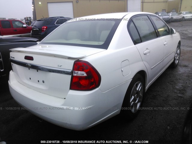 1G1ZT58F77F306276 - 2007 CHEVROLET MALIBU LT WHITE photo 4