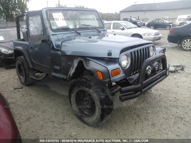 1J4FY29P0WP759644 - 1998 JEEP WRANGLER / TJ SE BLUE photo 1