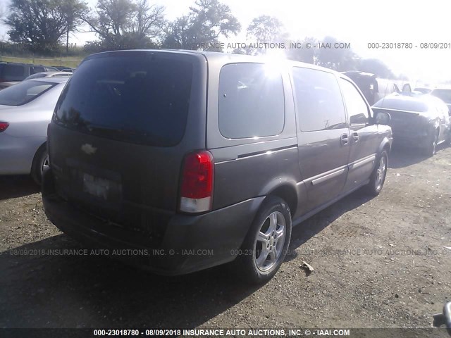 1GNDV23138D197857 - 2008 CHEVROLET UPLANDER LS BROWN photo 4