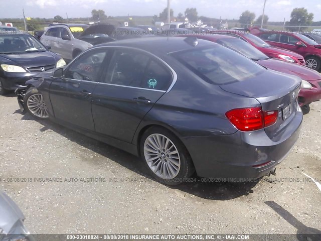 WBA3B5G55FNS17493 - 2015 BMW 328 XI SULEV GRAY photo 3