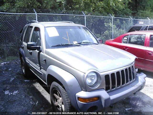 1J4GL48KX3W683310 - 2003 JEEP LIBERTY SPORT/FREEDOM შამპანური ფოტო 1