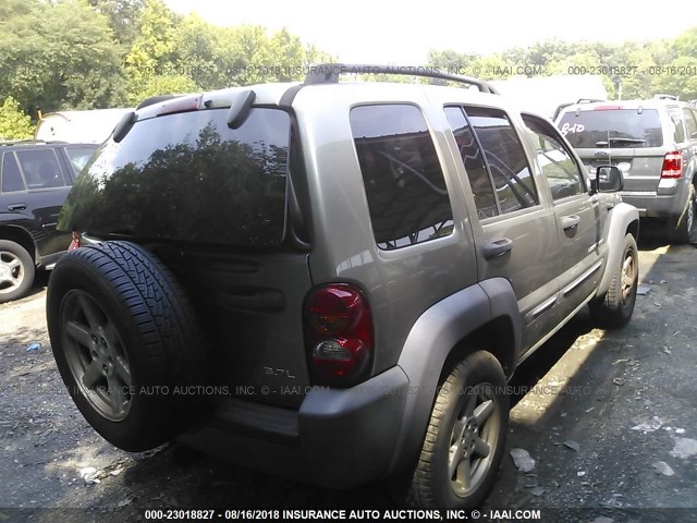 1J4GL48KX3W683310 - 2003 JEEP LIBERTY SPORT/FREEDOM შამპანური ფოტო 4