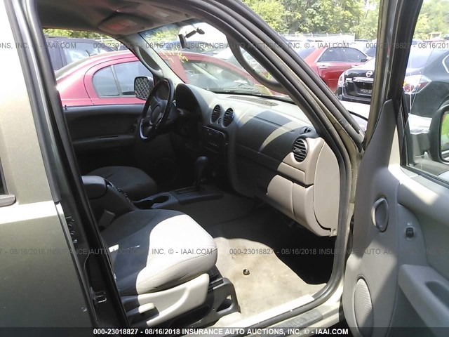 1J4GL48KX3W683310 - 2003 JEEP LIBERTY SPORT/FREEDOM შამპანური ფოტო 5